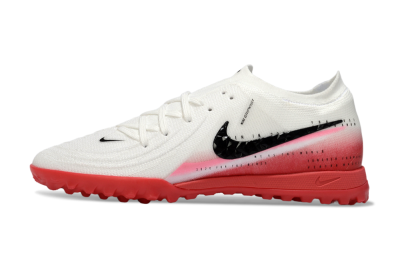 Nike Phantom GX 2 Elite TF Artificial Turf Soccer Shoes - White/Crimson Red/Black