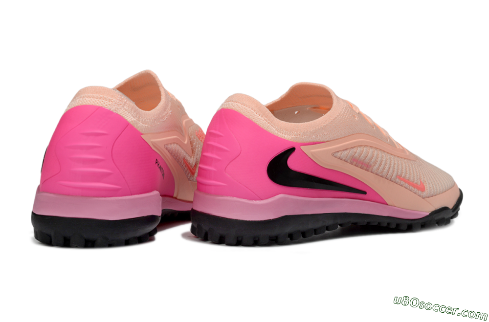 Nike Phantom 6 Low Elite TF Artificial Turf Soccer Shoes - Pink/Coral Blush/Hot Pink 6