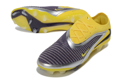 Nike Phantom 6 Low Elite FG Firm Ground Soccer Cleats - Yellow/Electric Yellow/Dark Gray