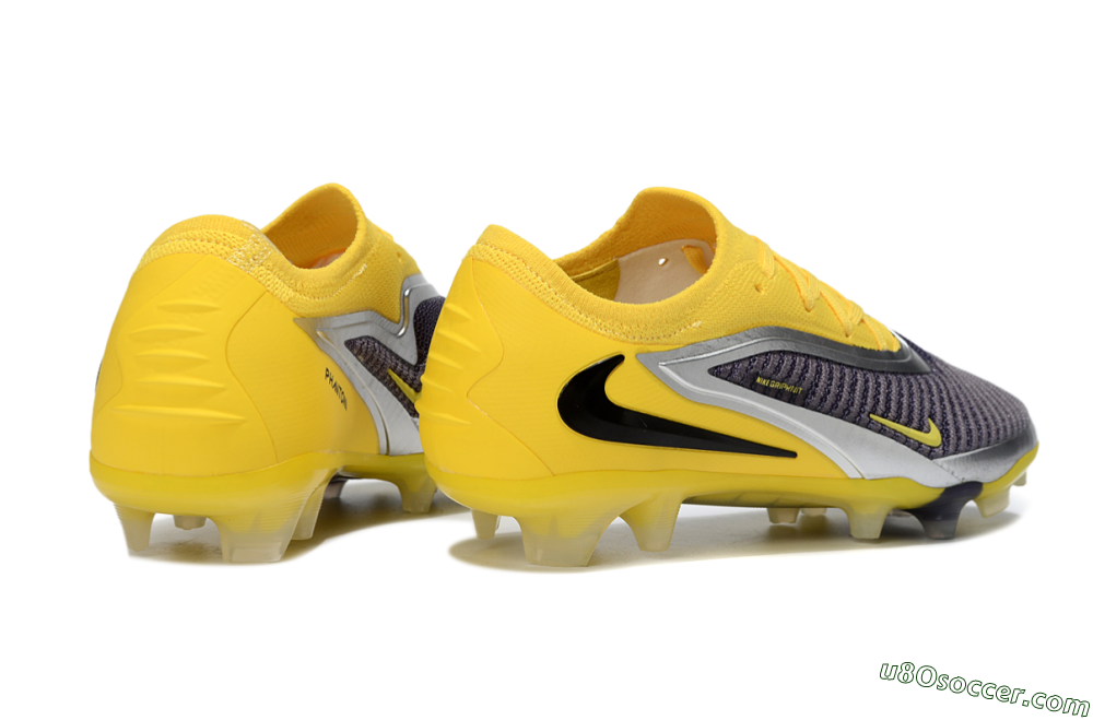 Nike Phantom 6 Low Elite FG Firm Ground Soccer Cleats - Yellow/Electric Yellow/Dark Gray 6
