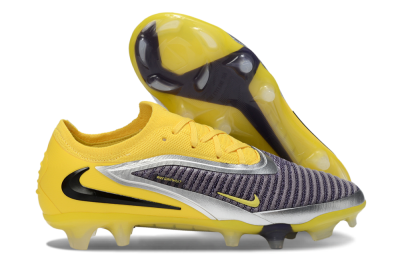Nike Phantom 6 Low Elite FG Firm Ground Soccer Cleats - Yellow/Electric Yellow/Dark Gray