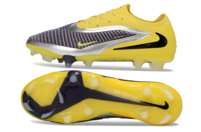 Nike Phantom 6 Low Elite FG Firm Ground Soccer Cleats - Yellow/Electric Yellow/Dark Gray