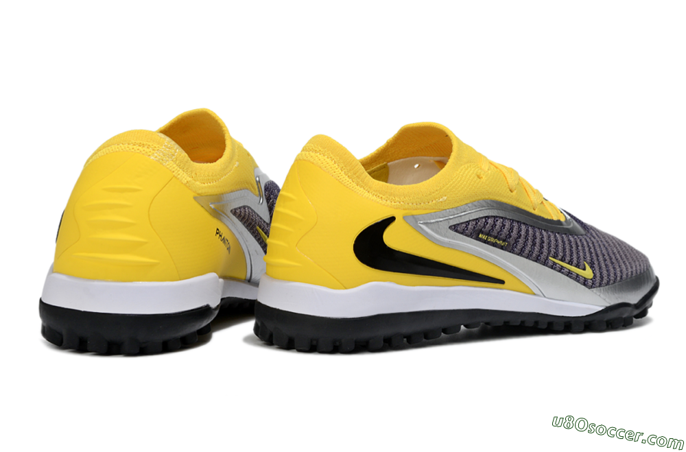 Nike Phantom 6 Low Elite TF Artificial Turf Soccer Shoes - Yellow/Sunshine Yellow/Graphite Gray 6