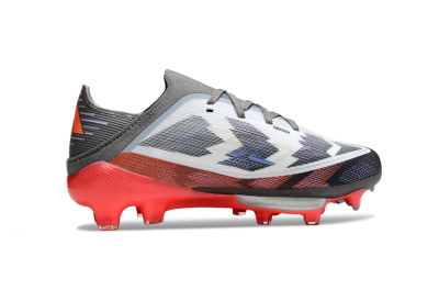 Adidas F50 Elite Lightstrike Pro FG Firm Ground Soccer Cleats - Gray/Electric Pink/Deep Purple