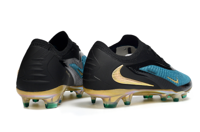 Nike Phantom 6 Low Elite FG Firm Ground Soccer Cleats - Blue/Ocean Blue/Golden Yellow
