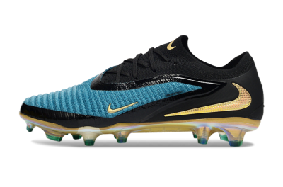 Nike Phantom 6 Low Elite FG Firm Ground Soccer Cleats - Blue/Ocean Blue/Golden Yellow