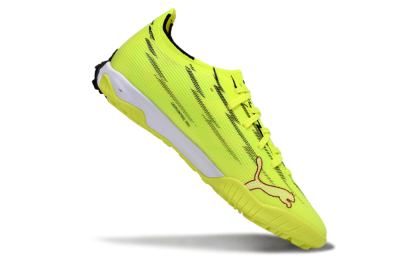 Puma Ultra Ultimate TF Artificial Turf Soccer Shoes - Yellow/Electric Yellow/Crimson Blaze