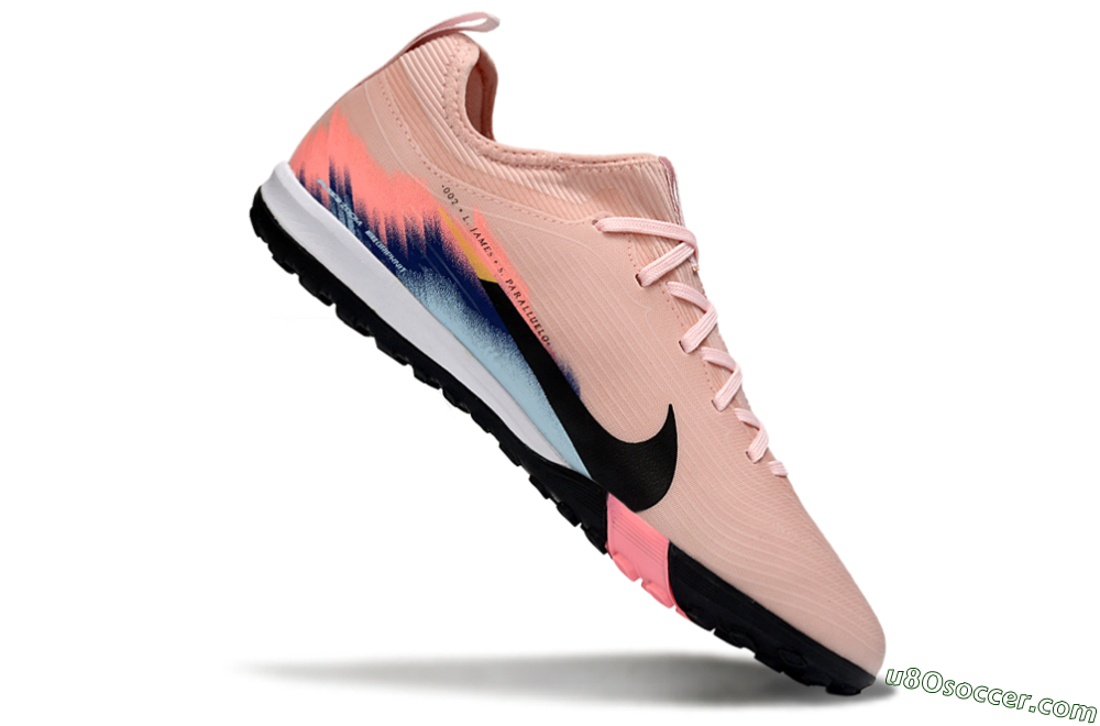 Nike Air Zoom Mercurial Vapor 16 Pro TF Artificial Turf Soccer Shoes - Pink/Soft Coral/Black 4