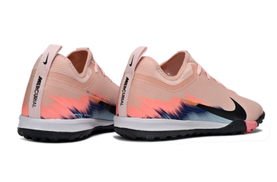Nike Air Zoom Mercurial Vapor 16 Pro TF Artificial Turf Soccer Shoes - Pink/Soft Coral/Black