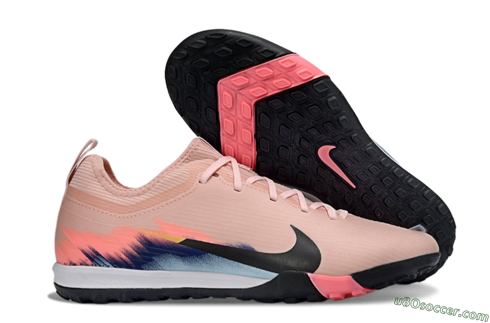 Nike Air Zoom Mercurial Vapor 16 Pro TF Artificial Turf Soccer Shoes - Pink/Soft Coral/Black 1