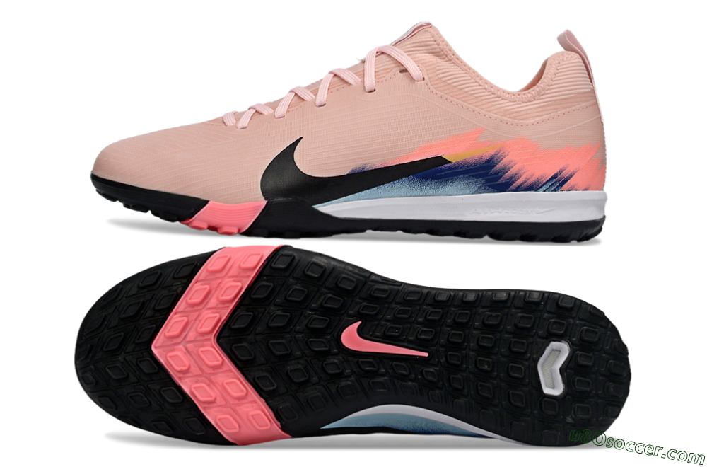 Nike Air Zoom Mercurial Vapor 16 Pro TF Artificial Turf Soccer Shoes - Pink/Soft Coral/Black 0