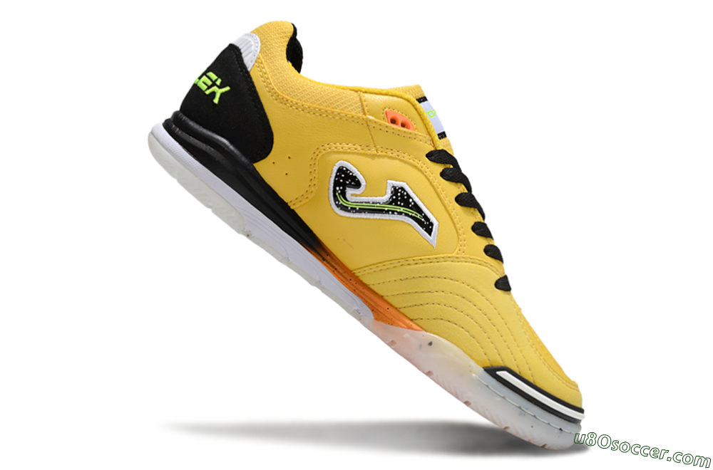 Joma Top Flex IC Indoor & Futsal Soccer Shoes - Yellow/Electric Yellow/Black 4