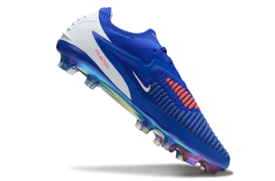 Nike Phantom 6 Low Elite FG Firm Ground Soccer Cleats - Blue/Electric Blue/Neon Pink