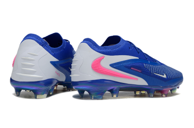 Nike Phantom 6 Low Elite FG Firm Ground Soccer Cleats - Blue/Electric Blue/Neon Pink