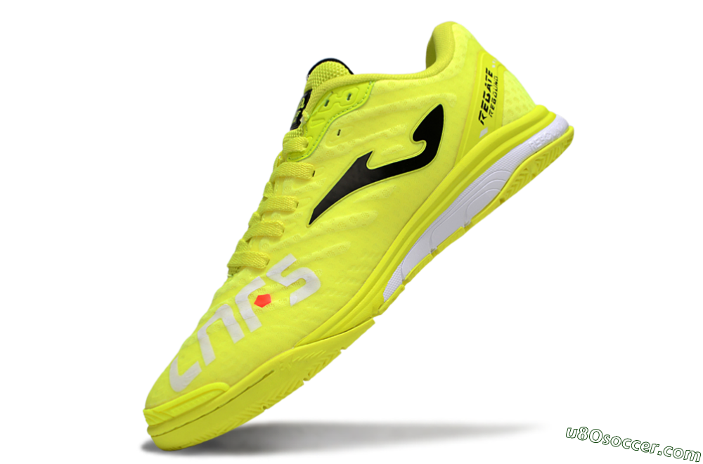 Joma Top Flex IC Indoor & Futsal Soccer Shoes - Yellow/Neon Yellow/Black 5