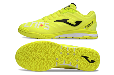 Joma Top Flex IC Indoor & Futsal Soccer Shoes - Yellow/Neon Yellow/Black