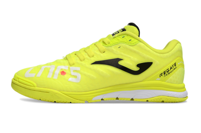 Joma Top Flex IC Indoor & Futsal Soccer Shoes - Yellow/Neon Yellow/Black