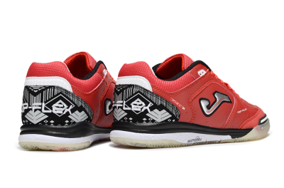 Joma Top Flex IC Indoor & Futsal Soccer Shoes - Red/Crimson Blaze/Black Knight