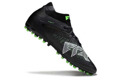 Puma Future 8 Ultimate MG Multi Ground Soccer Cleats - Black/Neon Green/Electric Green