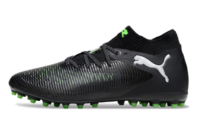Puma Future 8 Ultimate MG Multi Ground Soccer Cleats - Black/Neon Green/Electric Green