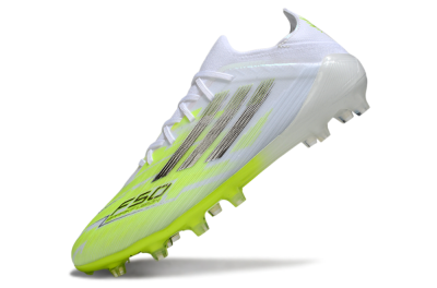 Adidas F50 Pro FG Firm Ground Soccer Cleats - Yellow/Lime Green/White