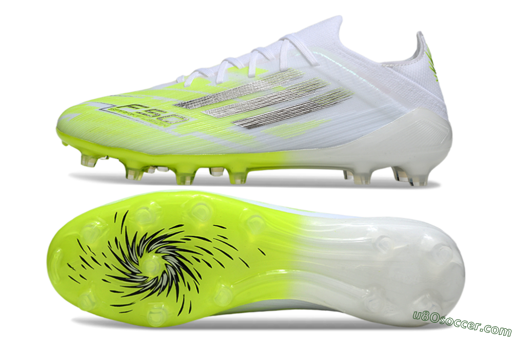 Adidas F50 Pro FG Firm Ground Soccer Cleats - Yellow/Lime Green/White 0