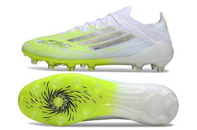 Adidas F50 Pro FG Firm Ground Soccer Cleats - Yellow/Lime Green/White