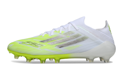 Adidas F50 Pro FG Firm Ground Soccer Cleats - Yellow/Lime Green/White