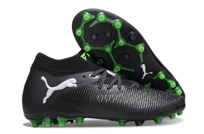 Puma Future 8 Ultimate MG Multi Ground Soccer Cleats - Black/Neon Green/Anthracite