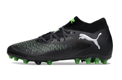 Puma Future 8 Ultimate MG Multi Ground Soccer Cleats - Black/Neon Green/Anthracite