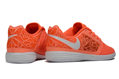 Nike Lunar Gato 2 IC Indoor & Futsal Soccer Shoes - Orange/Vibrant Sunrise/Blazing Coral