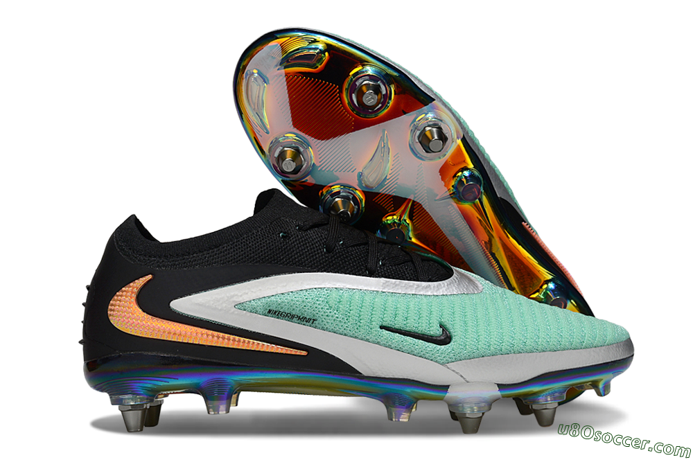 Nike Phantom 6 Low Elite SG Soft Ground Soccer Cleats - Green/Mint Green/Shimmering Black 1