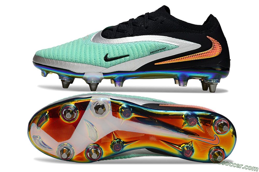 Nike Phantom 6 Low Elite SG Soft Ground Soccer Cleats - Green/Mint Green/Shimmering Black 0