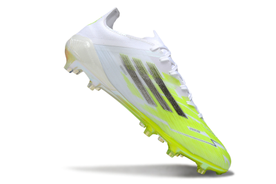 Adidas F50 Pro FG Firm Ground Soccer Cleats - Yellow/Bright Lime/White