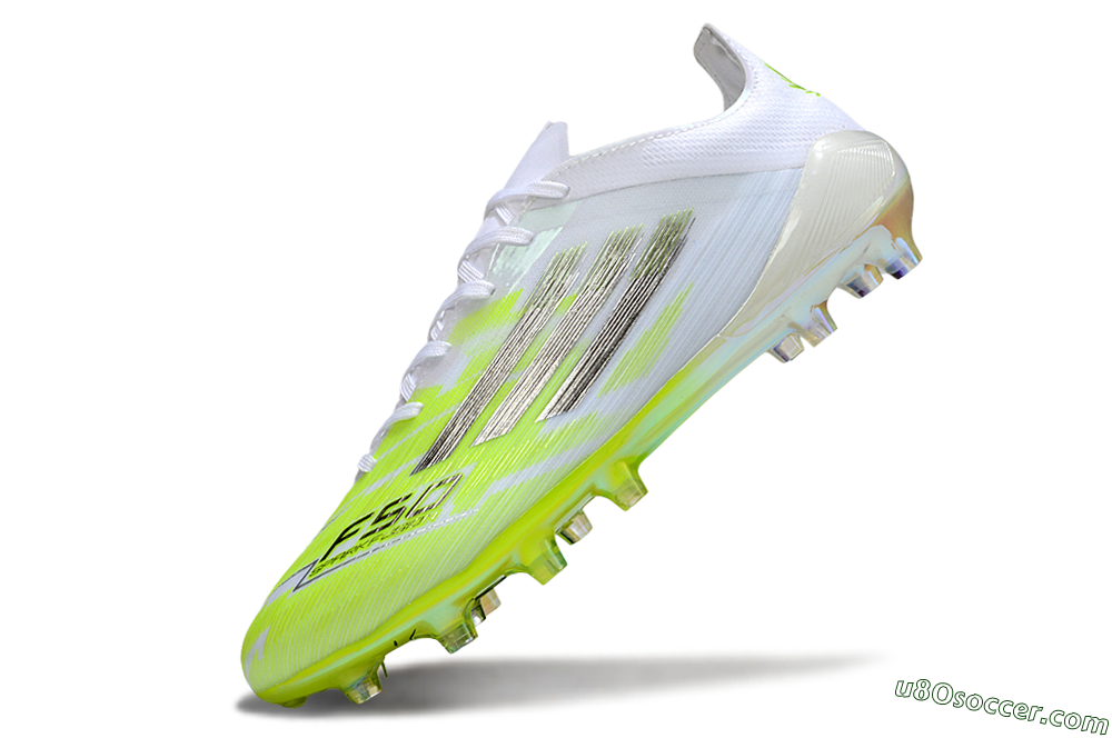 Adidas F50 Pro FG Firm Ground Soccer Cleats - Yellow/Bright Lime/White 5