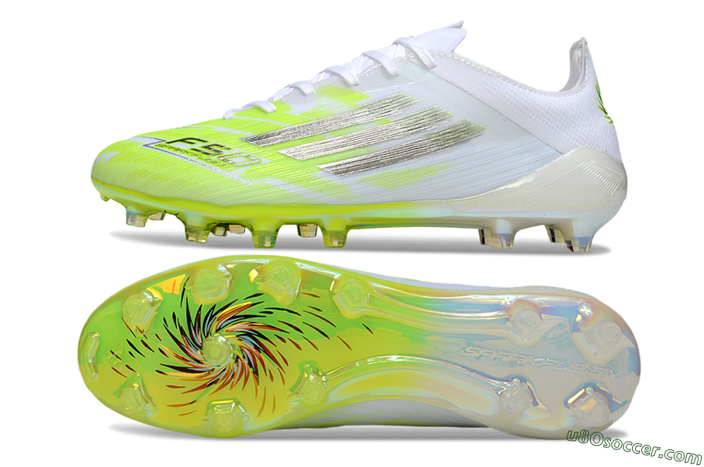 Adidas F50 Pro FG Firm Ground Soccer Cleats - Yellow/Bright Lime/White 0