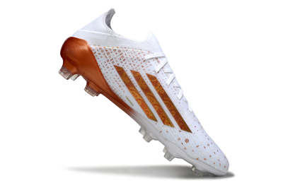 Adidas F50 Pro FG Firm Ground Soccer Cleats - White/Metallic Copper/Solar Red