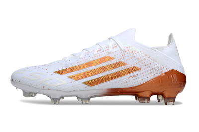 Adidas F50 Pro FG Firm Ground Soccer Cleats - White/Metallic Copper/Solar Red