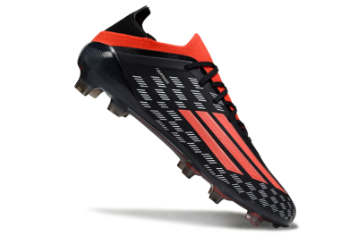 Adidas F50 Pro FG Firm Ground Soccer Cleats - Black/Vibrant Red/Stealth Black