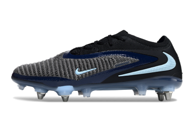 Nike Phantom 6 Low Elite SG Soft Ground Soccer Cleats - Blue/Navy Blue/Icy Blue