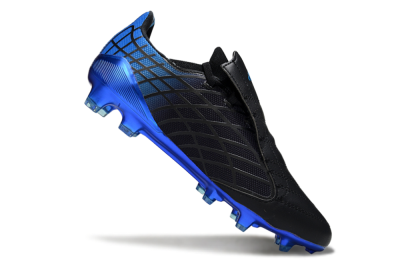 Adidas F50 Pro FG Firm Ground Soccer Cleats - Black/Electric Blue/Stealth Black