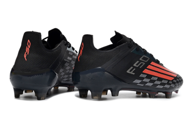 Adidas F50 Pro FG Firm Ground Soccer Cleats - Black/Electric Red/Neon Green