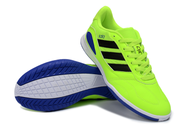 Adidas Top Sala IC Indoor & Futsal Soccer Shoes - Green/Bright Green/Deep Blue