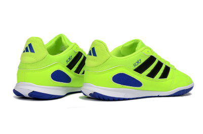 Adidas Top Sala IC Indoor & Futsal Soccer Shoes - Green/Bright Green/Deep Blue