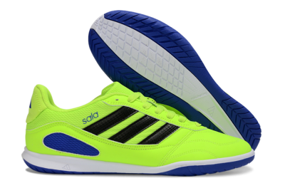 Adidas Top Sala IC Indoor & Futsal Soccer Shoes - Green/Bright Green/Deep Blue