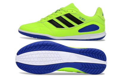 Adidas Top Sala IC Indoor & Futsal Soccer Shoes - Green/Bright Green/Deep Blue