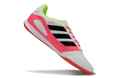 Adidas Top Sala IC Indoor & Futsal Soccer Shoes - White/Neon Pink/Black