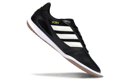 Adidas Top Sala IC Indoor & Futsal Soccer Shoes - Black/White/Glow Green