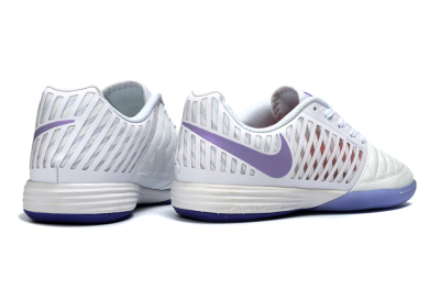 Nike Lunar Gato 2 IC Indoor & Futsal Soccer Shoes - White/Lavender Bliss/Soft Lilac