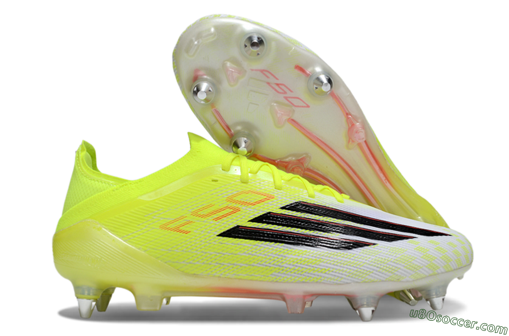 Adidas F50 Elite SG Soft Ground Soccer Cleats - Yellow/Neon Glow/Citrus Burst 1